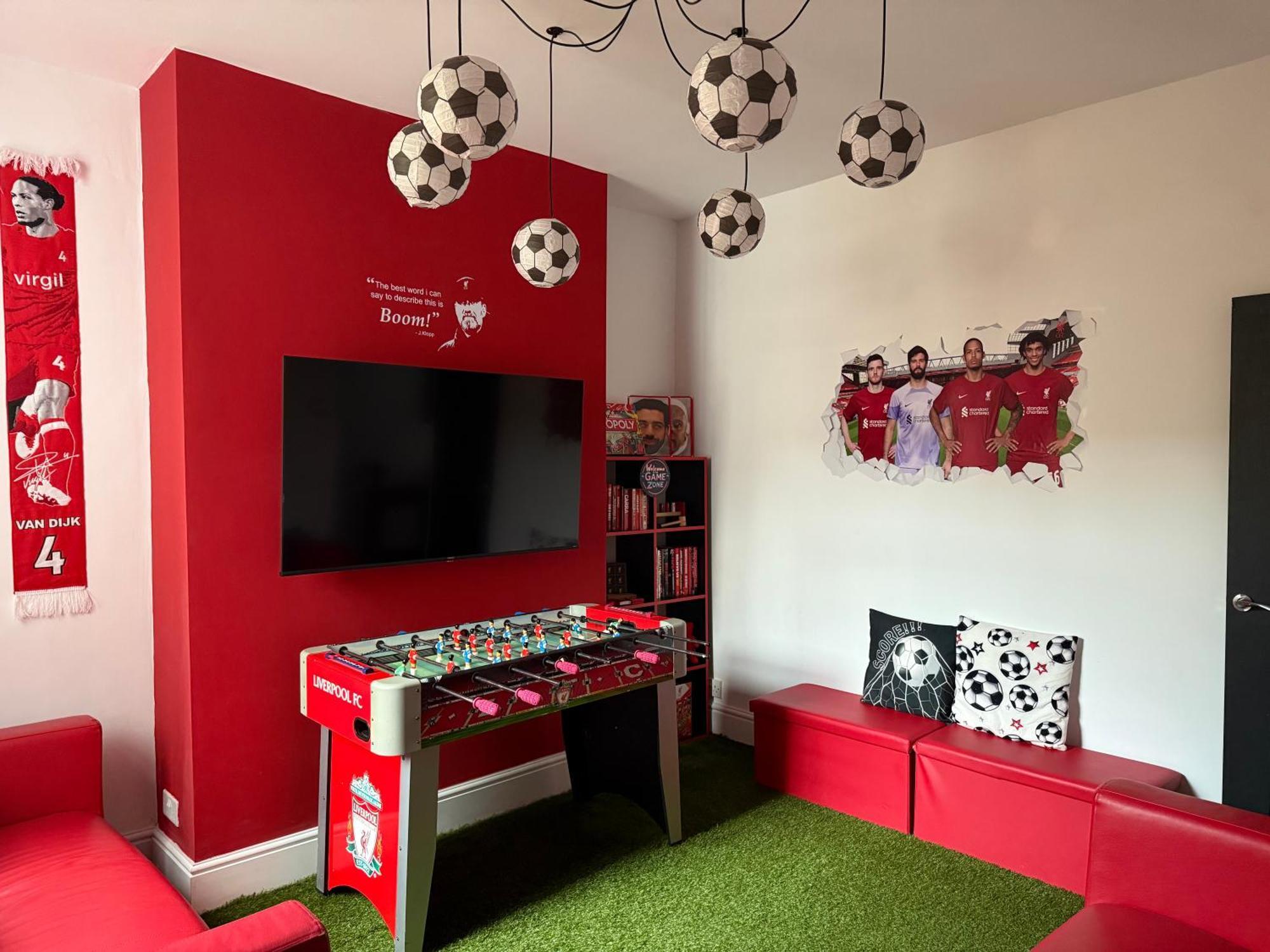 Anfield Abode - Entire Lfc Themed House Villa Liverpool Exterior foto