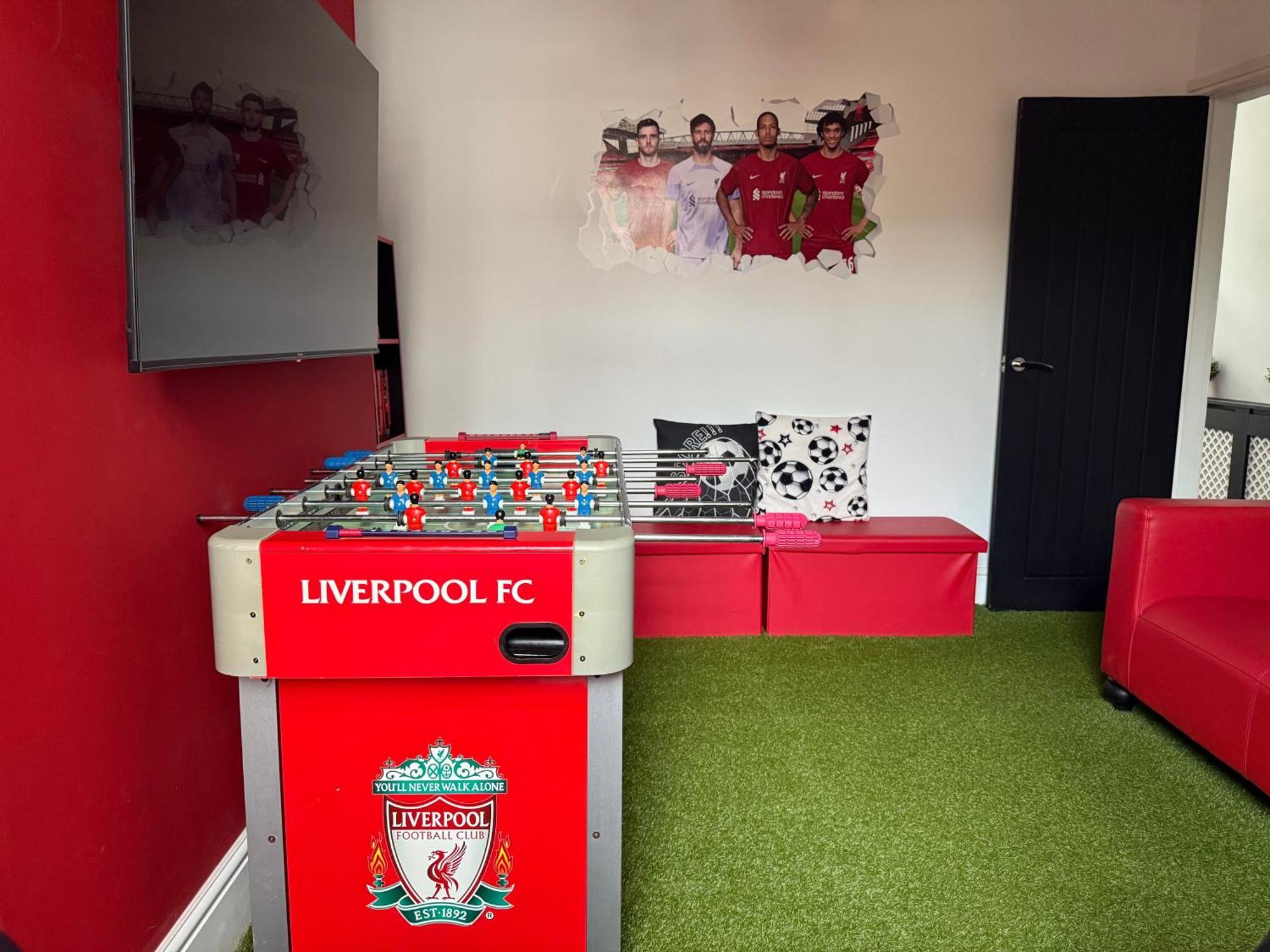 Anfield Abode - Entire Lfc Themed House Villa Liverpool Exterior foto